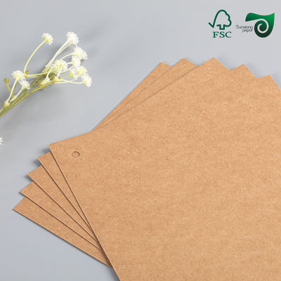 FSC 150g 350g Brown Polycoated Kraft Paper Single Double Sided for Cups   Bowls