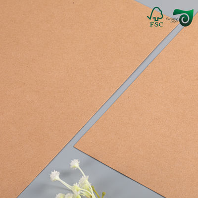 FSC 90gsm High Strength Brown Kraft Paper  Food Grade Bag Paper For Kraft Paper Bags Handbags