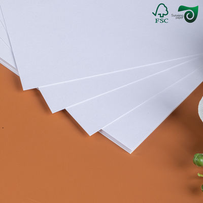 FSC Natural White Uncoated Paperboard  400gsm 450gsm For Beer Pads  Coasters