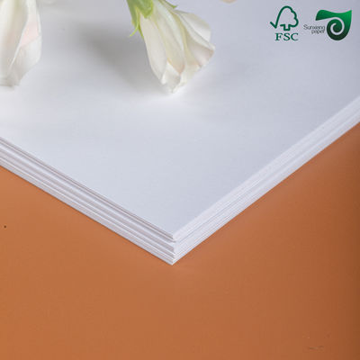 70lb 80lb Uncoated Woodfree Paper With Excellent Ink Absorption Available In Reel Or Sheet Form