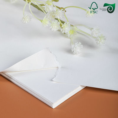 FSC Bright White Uncoated Paperboard Sheets 200g 350g Optimized For Offset Printing