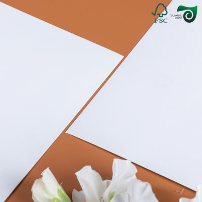 Ultra High White Paper Cardboard Folding Boxboard Solid Bleached Ivory Card Sheets