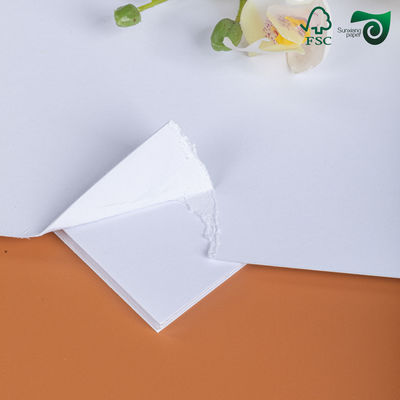 FSC 170gsm C1S Ivory SBS Paper Board For Garment Hangtags High Whiteness