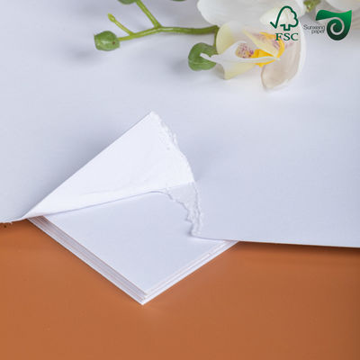 FSC Ivory Board 12pt 14pt Foldcote Board 30 40'' High Stiffness For Cosmetic Boxes
