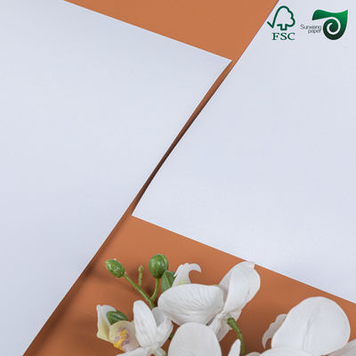 80gsn 23 29 Inch Double  Sided Gloss Coated C2S White Cover Paper FSC Art Paper