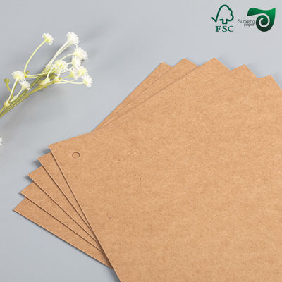 FSC Certified Food-Grade Brown Kraft Board 270gsm 300gsm 24" 36" Ideal For Lunch Boxes