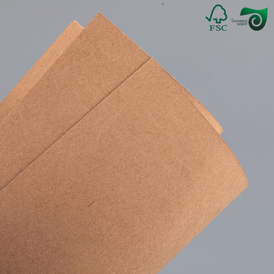 54G 56G Breathable Waterproof Wax Coated Protective Bag Yellow Outer Paper FSC
