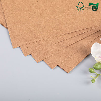 High Strength Brown Kraft Paper Food Grade Bag Paper FSC Certified 60gsm 70gsm