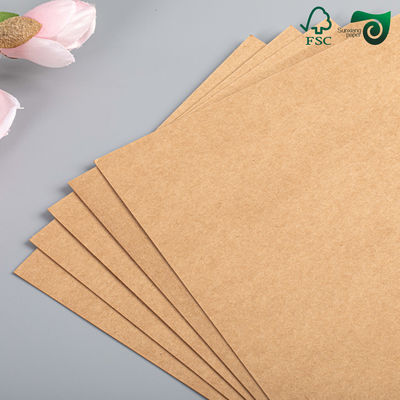 FSC 80gsm 140gsm Recycled Pulp High Toughness Kraft Paper Sheet Roll For Shopping Bags