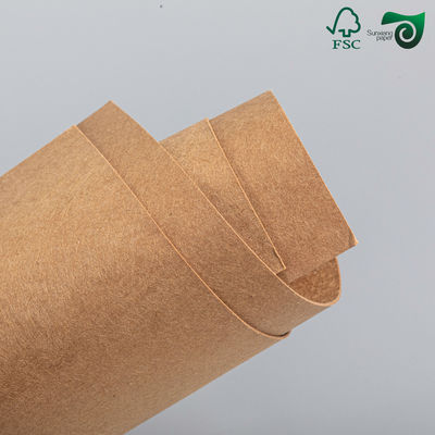 FSC Certified Food-Grade Brown Kraft Board 270gsm 300gsm 24" 36" Ideal For Lunch Boxes