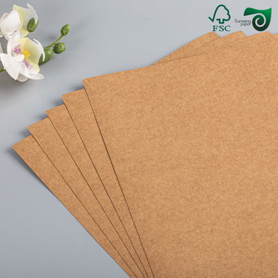 FSC Certified High Tear Strength Brown Kraft Liner 270gsm 300gsm Gift Carton