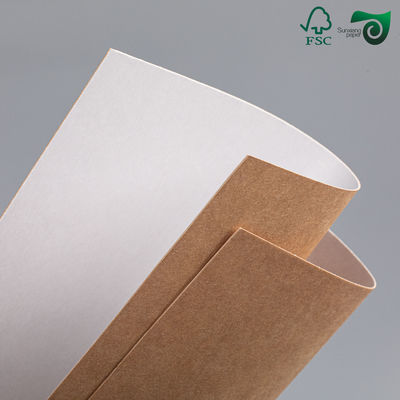 High Stiffness Food Grade Paperboard 215gsm 400gsm Single Sided Coated Cardboard