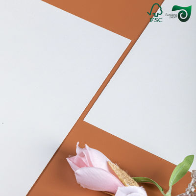 Double Sided Uncoated Paper Natural White 600um 900um For Beer Pads