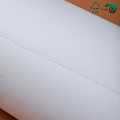 CAD Plotter Compatible Single Sided Blue Paper Rolls 24" 36" Widths FSC SGS