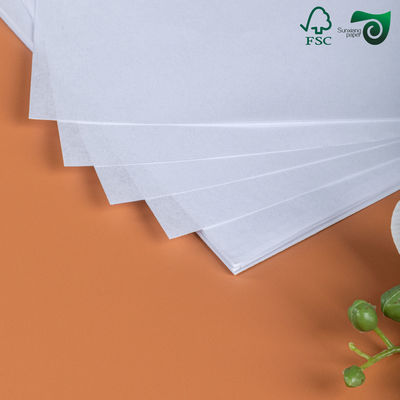 White Double Sided Silicone Coated Paper 40gsm  Waterproof Grease-Proof Paper Roll