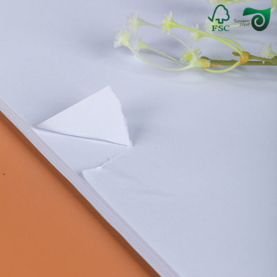 FSC Certified Waterproof Stone Paper 120gsm 600gsm  Tear Resistant For Notebook Making