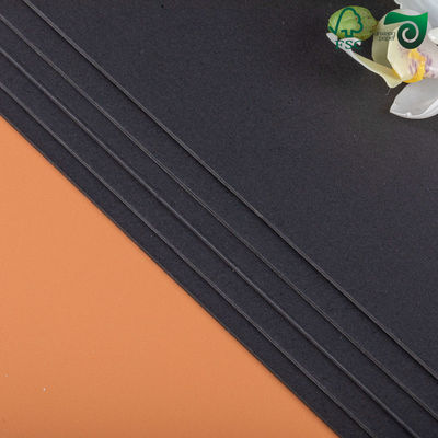 FSC 150gsm 180gsm Black Card Paper Fold Resistant 70cm 100cm For Shopping Bags