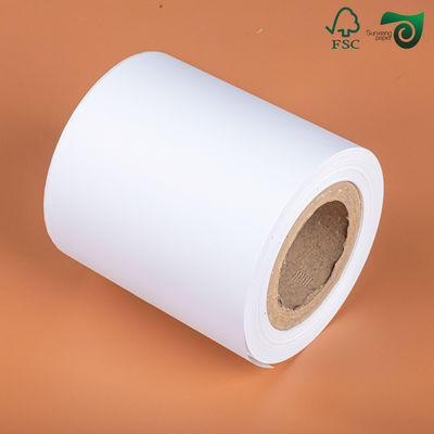 70gsm 765mm Waterproof Breakage Resistant Aluminized Beer Label Paper FSC