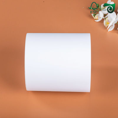 70gsm 80gsm Thermal Paper Jumbo Rolls Glossy Finish Custom Sizes FSC