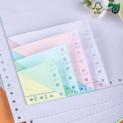 55GSM 60GSM 75GSM Black Image Carbonless Paper CB CFB CF Types 650mm 910mm