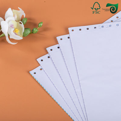 20lb 8.5'' 11" Carbonless NCR Copy Paper Sheet FSC For Office Invoices