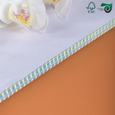 FSC 60gsm Yellow Green Pink Carbonless Copy Paper CB CFB CF Rolls 20lb  With Black Image