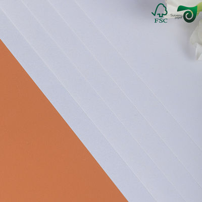 FSC Waterproof Glossy White PET Synthetic Paper  Tear Resistant Printable Sticker Sheet