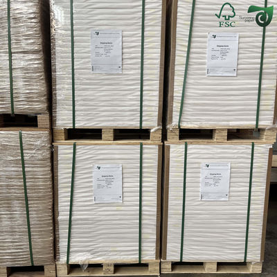 FSC Circle Offset Uncoated Colored Paper Sheets Jumbo 150g 180g 8.5" 11" C2S Art Board
