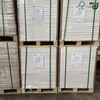 FSC 45gsm White Greaseproof Waxed Wrapping Paper 80cm 110cm Food Grade