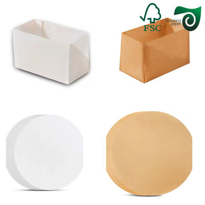 40gsm Food Grade Greaseproof Colorful Cupcake Baking Paper Sheets Grade Paper Board