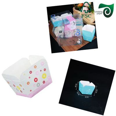 250gsm Food Grade White  Kraft Paper One Side Glossy FSC Certified For Food Packing