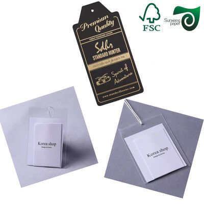 FSC 300GSM Leather Grain Embossed White Kraft Paper Premium Material For Jewelry Artistic Packaging