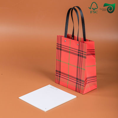 FSC Certified Natural Kraft Paper 90gsm 100gsm Eco-Friendly Grocery Bag Paper