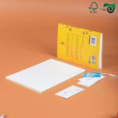 300gsm FSC Single Sided Coated CardBoard C1S High Fold Strength For Food Packaging