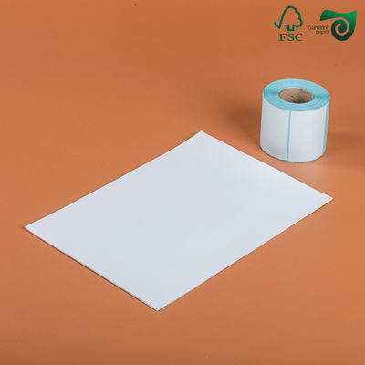 FSC 65gsm 70gsm 80gsm Wet Strength White Paper  Beverage Label Packaging