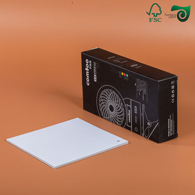 FSC Certified Bright White Uncoated Paperboard 350gsm Optimized For Offset Printing