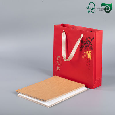175gsm 200gsm White Top Liner Paper For Tissue Converting White Kraft Liner Paper FSC Kraft Liner Board