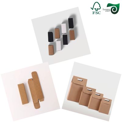 FSC Certified 300GSM Virgin Brown Kraft Wrapping Paper Rolls for Custom Packaging Boxes