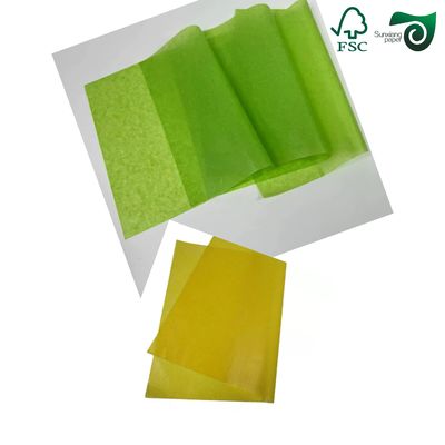 24g Moisture Proof Waxed Paper Colored Oil Wax Paper For Kids DIY Paper Cutting Origami Craft