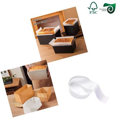 FSC Wrapping Paper White Double Sided Coated White Non Stick Baking Liner Paper