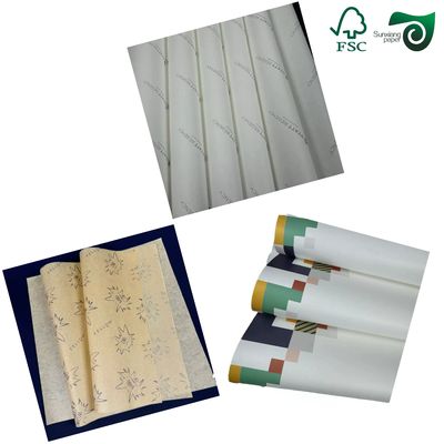 FSC PFAS Free Uncoated Food Wrapping Paper Kit6 Kit13 High Temp Resistant  Eco Friendly  Greaseproof