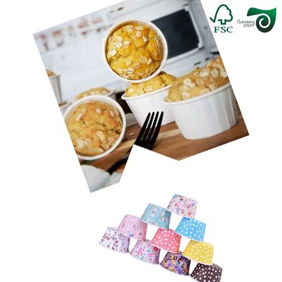 Custom Disposable Kraft Paper Wrapper For Dessert Ice Cream Cones White Coated Cardboard