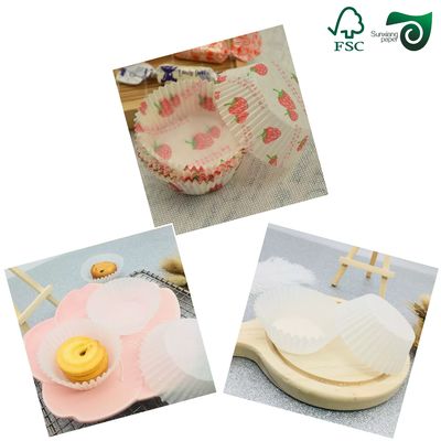 FSC 600mm Width Baking Wrapping Paper 25gsm 30gsm White Kraft Paper For Cake