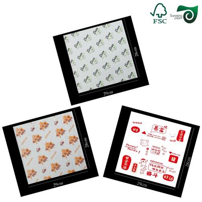 FSC PFAS Free 50g Uncoated Food Wrapping Paper  Kit3 Kit6  High Temperature Resistant