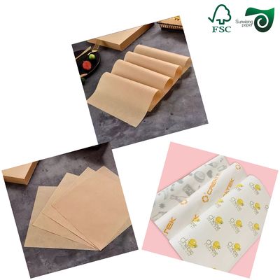 FSC Food-Grade Heat Resistant   Microwave Safe Paper For Baking  Wrapping Paper