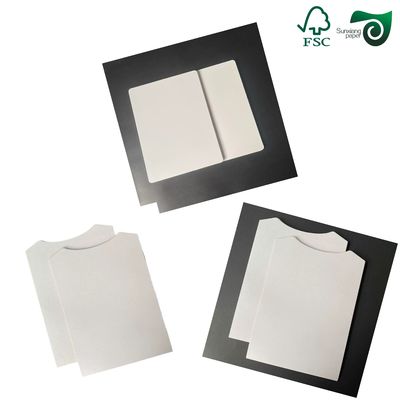 FSC Customized 3mm 2mm 1mm Grey Cardboard Sheets For Making Display Boards