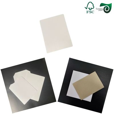 FSC 1250gsm 1500gsm Arch Laminated Grey Board For Folders 615mm  860mm