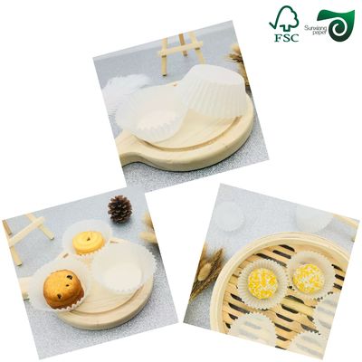 28gsm 24gsm Food Grade White Straw Wrapping Paper In 30mm 44mm Sizes FSC