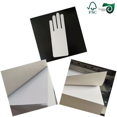 3mm 3000 Micron Rigid Grey Craft Card Board Smooth Surface For Packaging FSC