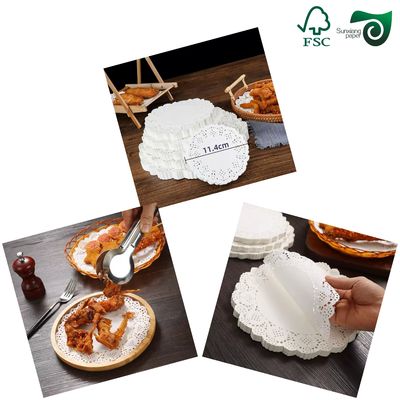 Food Grade Direct Contact Wrapping Paper Oil Resistant Eco Friendly Coated FSC